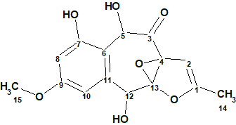 Epoxyroussoenone Structure Elucidation