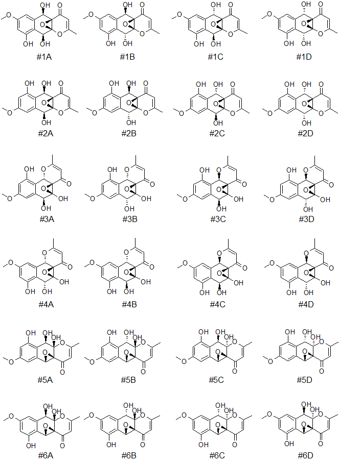 Epoxyroussoenone Ranked Structure Output File
