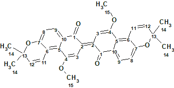 Busseihydroquinone F Structure Elucidation