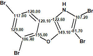 Tetrabromobenzofuropyrrole Structure Elucidation
