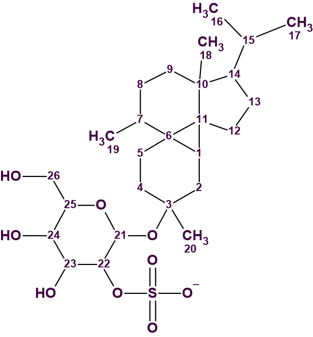 Peyssonnoside A