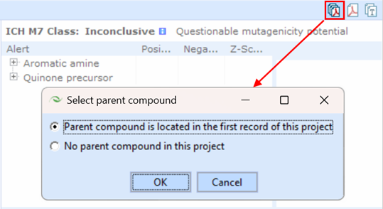Choose whether compounds are analyzed individually or if the first record should be treated as the parent molecule.